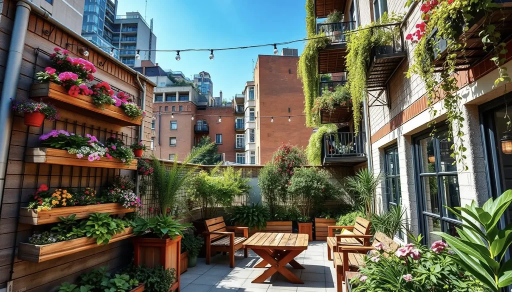 landscaping small spaces in the city
