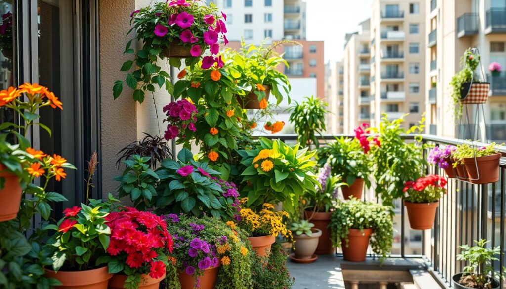 City patio landscaping