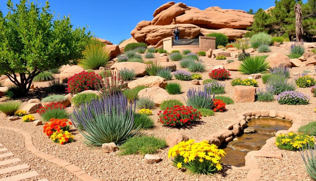 desert landscaping - xeriscaping