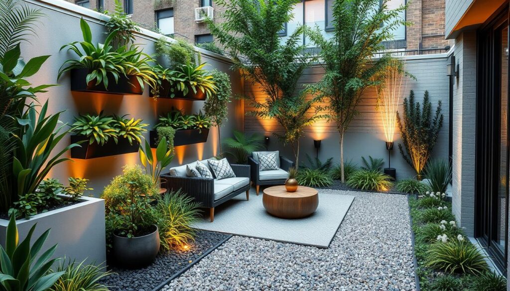 small patio garden design