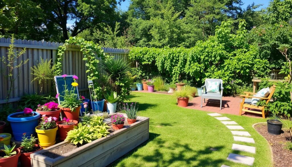 ideas for backyard landscaping on a budget