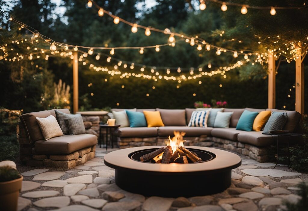 stone ring fire pit