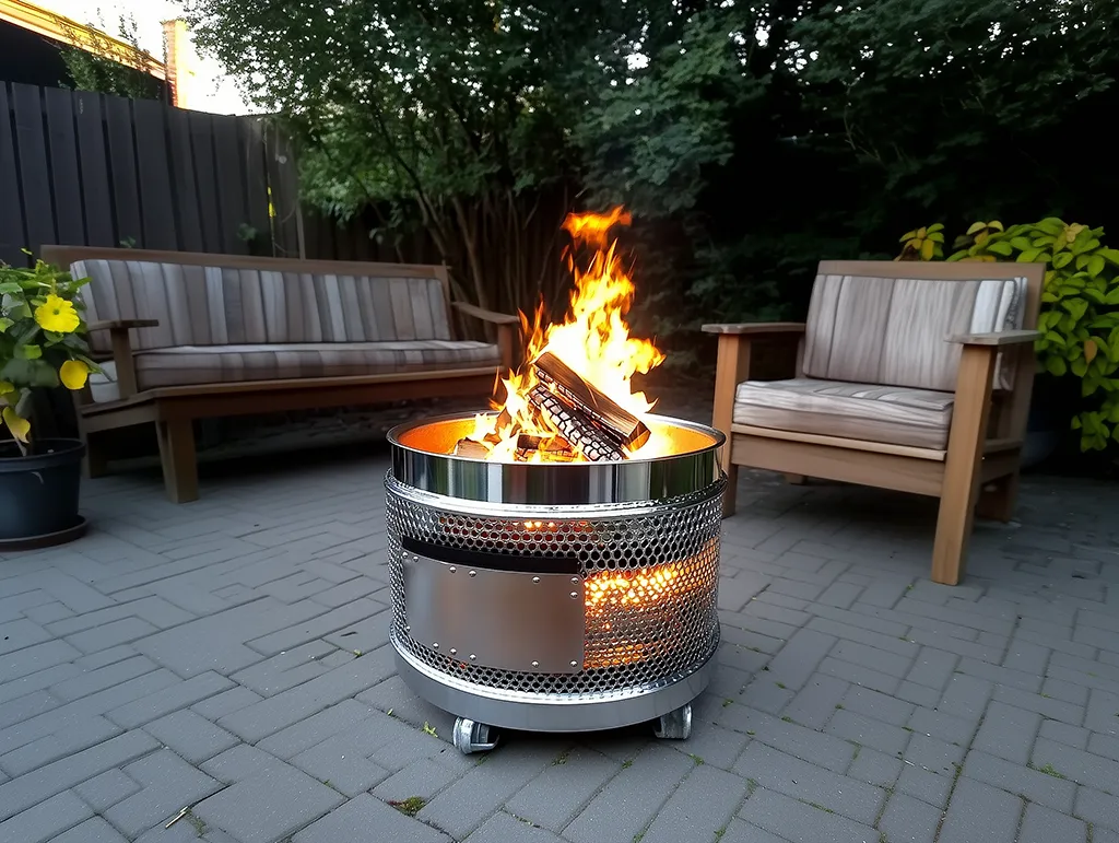 washing machine drum fire pit