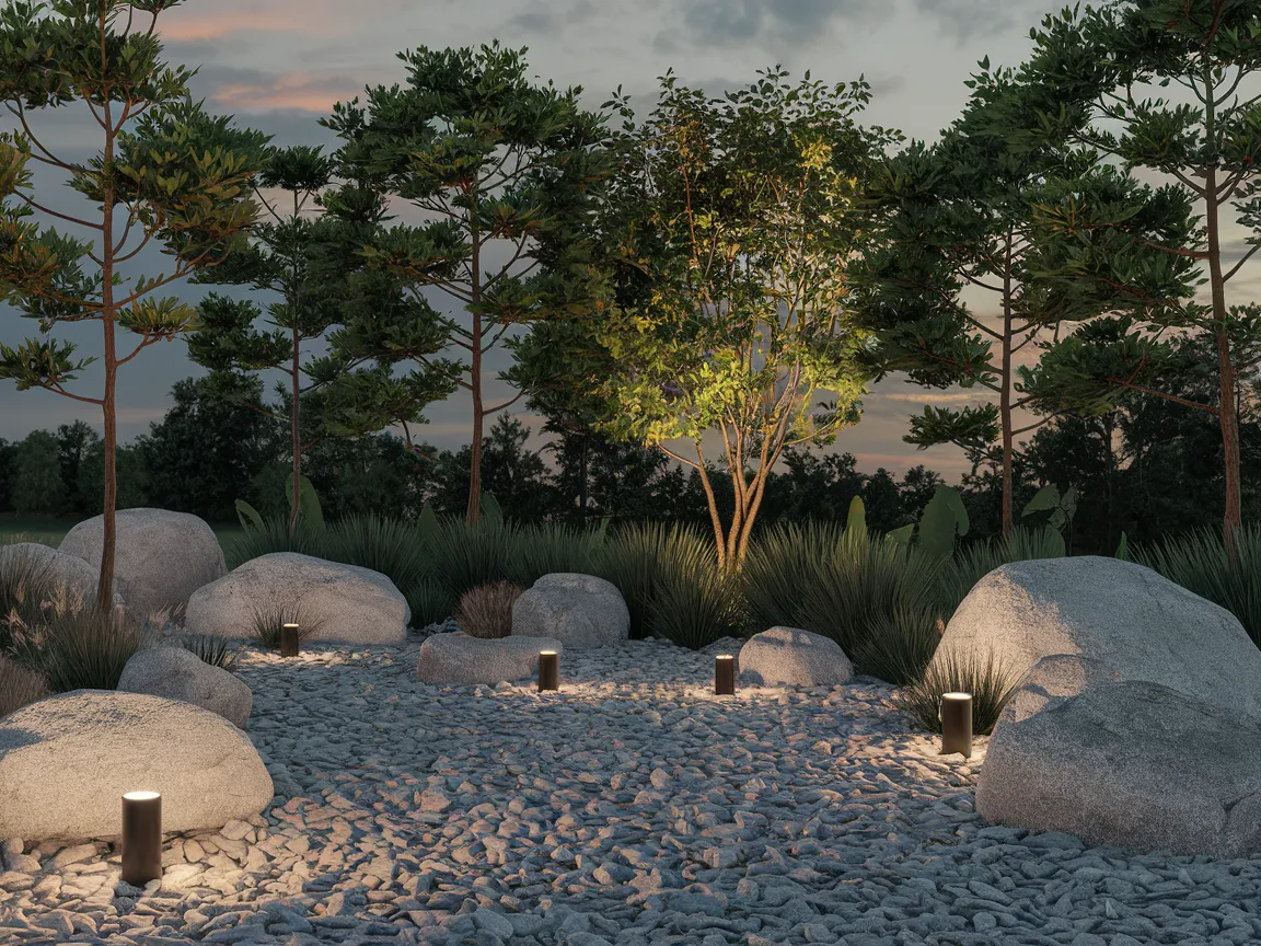 landscape-design-with-bullet-lights