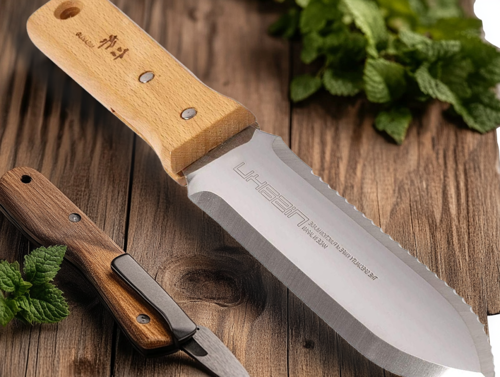 Hori-hori gardening knife