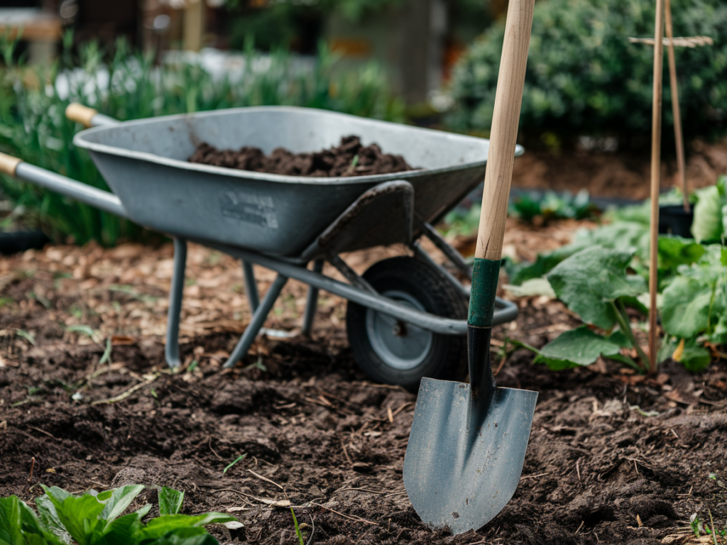long handled shovel